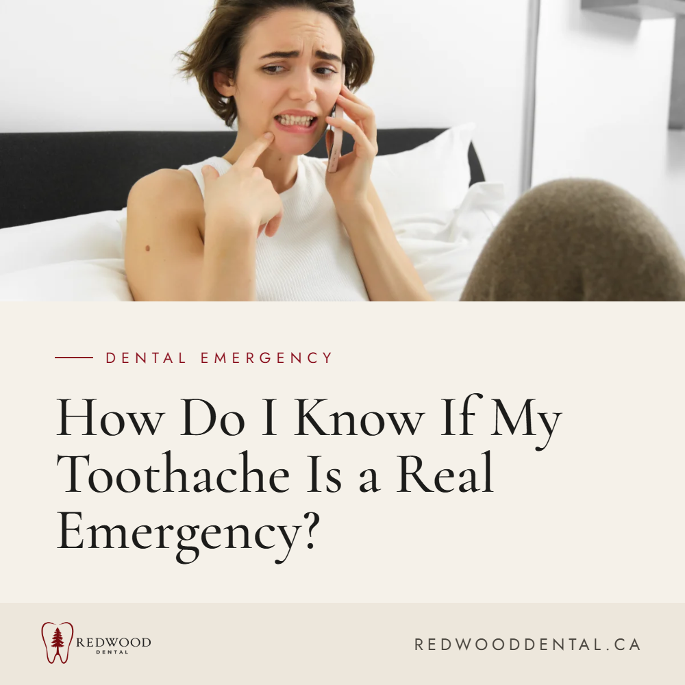 Emergency dental exam at Redwood Centre Dentistry
